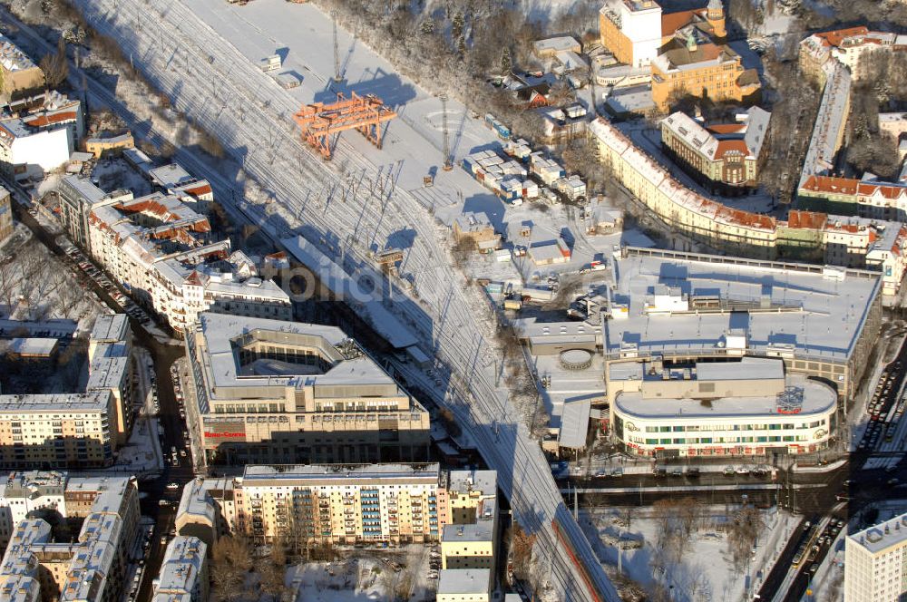 Berlin aus der Vogelperspektive: Ring Center 1 und 2 der ECE an der Frankfurter Alle in Berlin