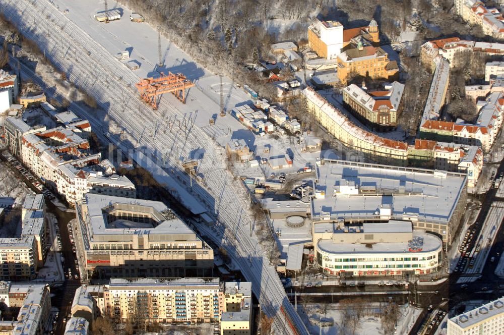 Luftbild Berlin - Ring Center 1 und 2 der ECE an der Frankfurter Alle in Berlin