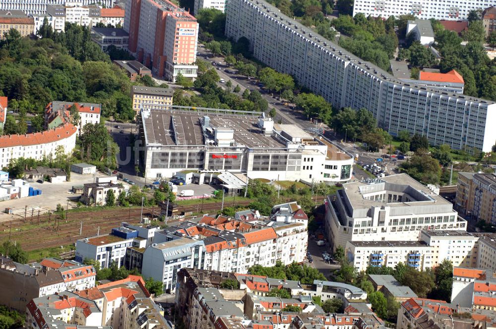 Berlin von oben - Ring-Center an der Frankfurter Alle