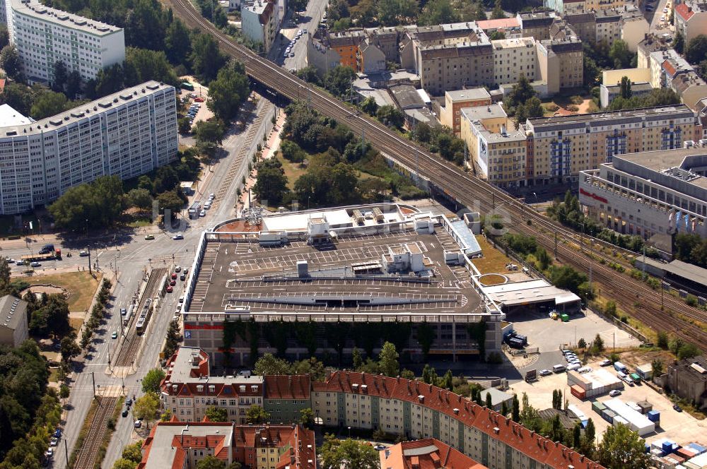 Luftaufnahme Berlin - Ring-Center an der Frankfurter Alle