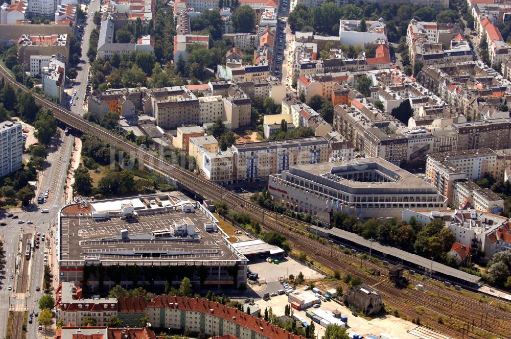 Berlin von oben - Ring-Center an der Frankfurter Alle