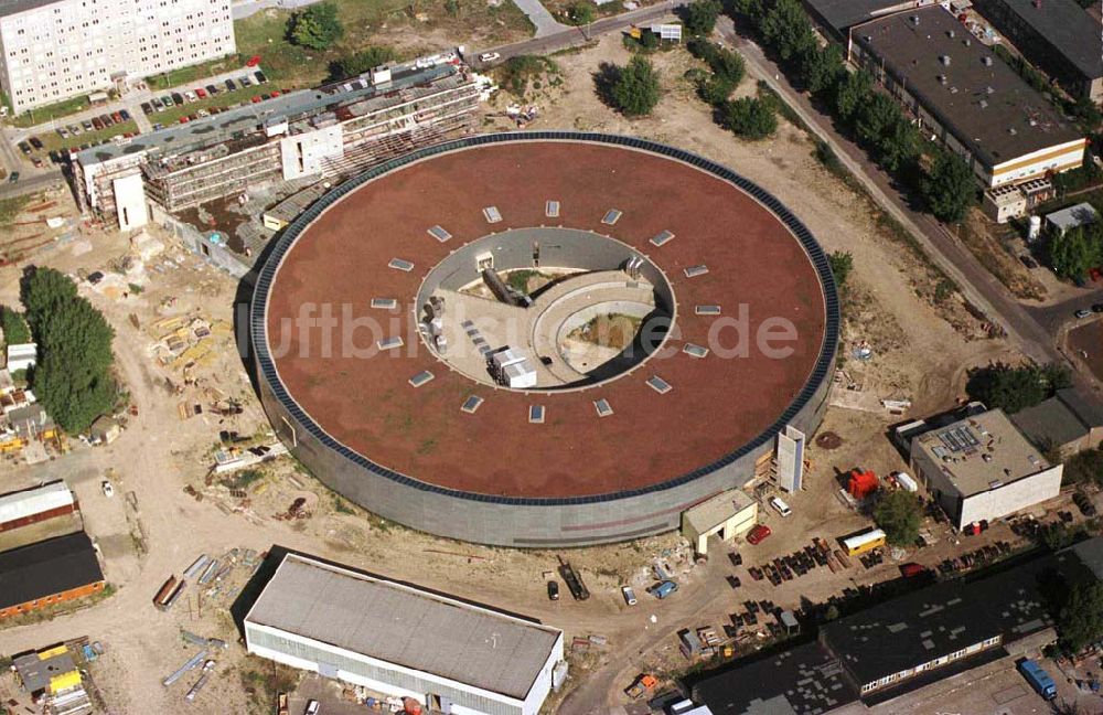 Berlin aus der Vogelperspektive: Ringbeschleunigerbau im Heinrich Hertz - Zentrum Adlershof