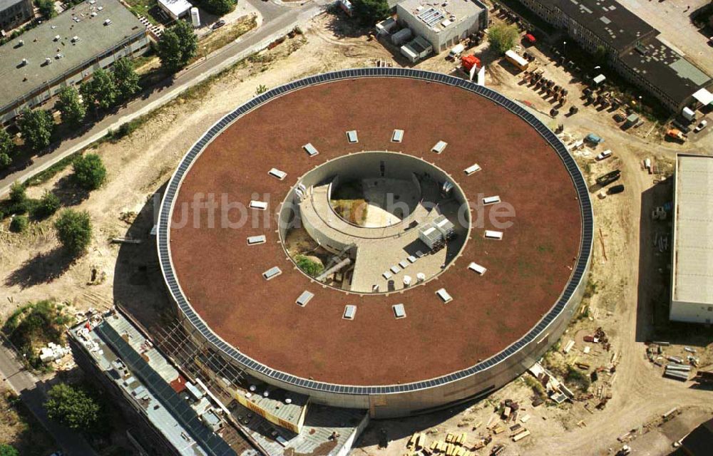 Luftaufnahme Berlin - Ringbeschleunigerbau im Heinrich Hertz - Zentrum Adlershof