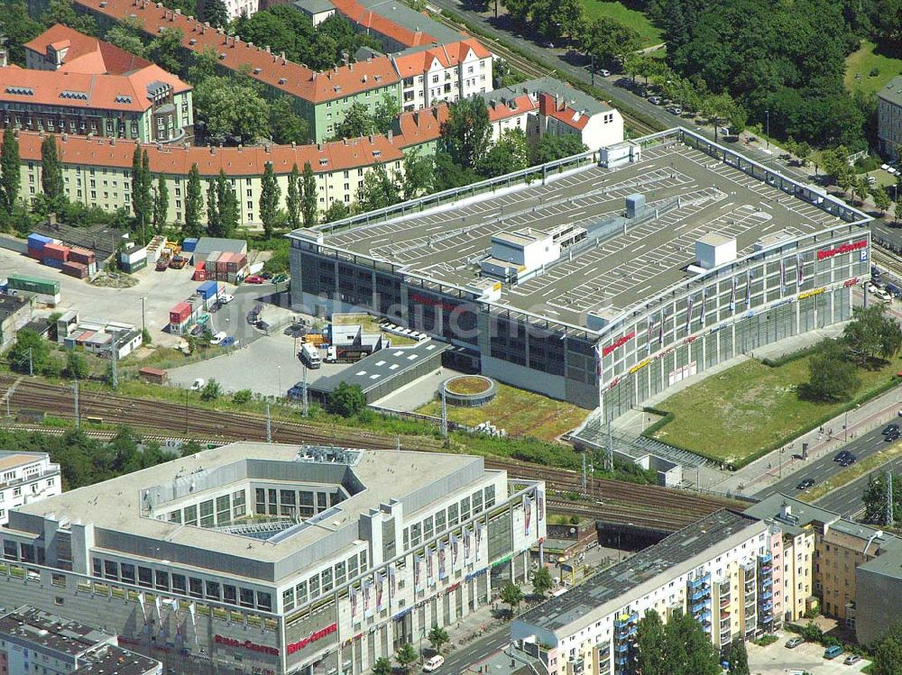 Berlin - Lichtenberg von oben - Ringcenter 1 und 2