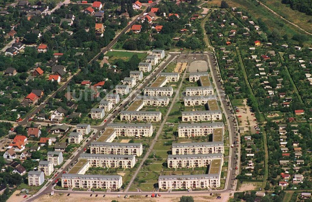 Berlin - Marzahn von oben - Ringelnatzsiedlung in Marzahn.