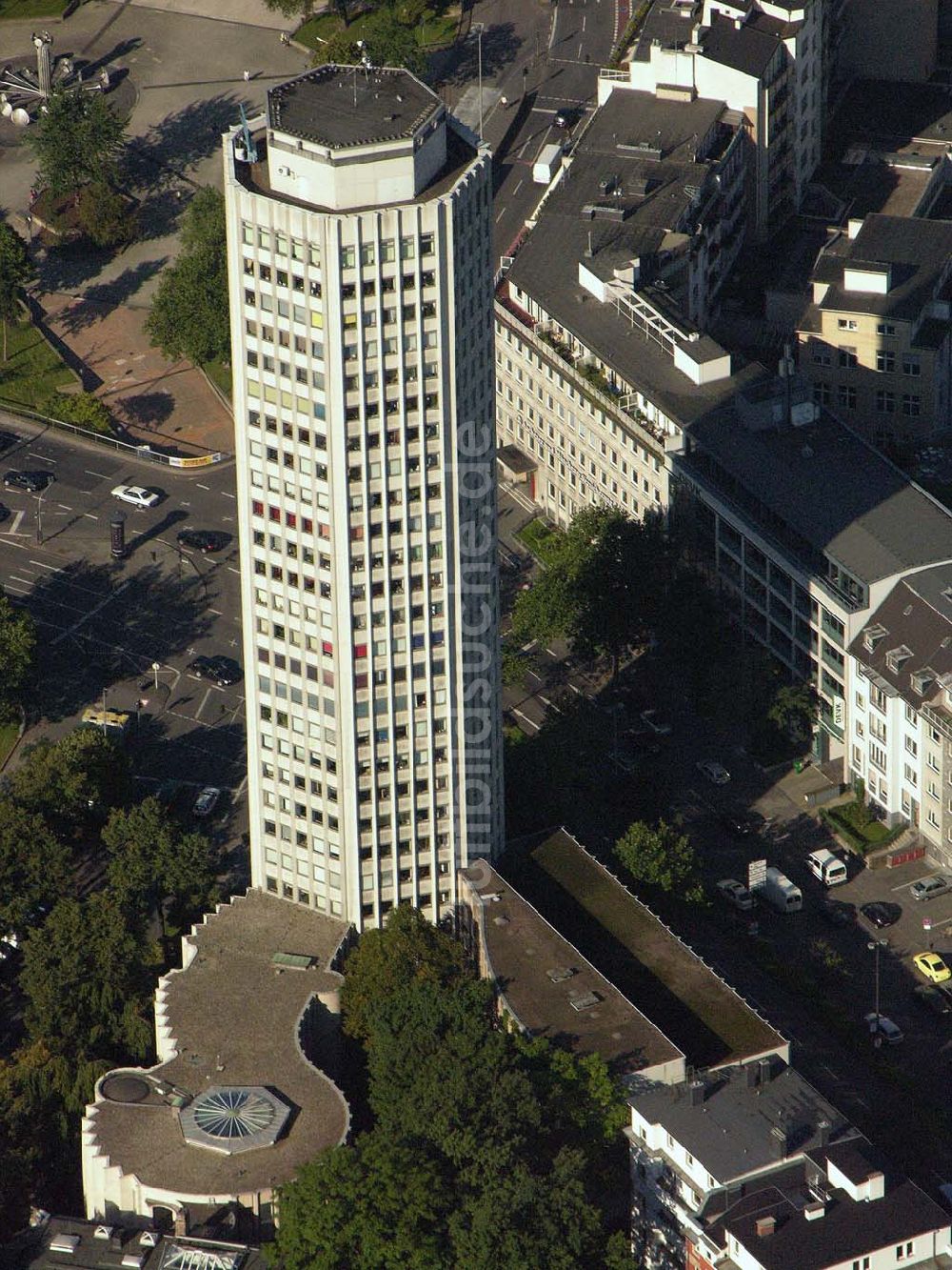 Köln von oben - Ringturm am Ebertplatz - Köln (NRW)