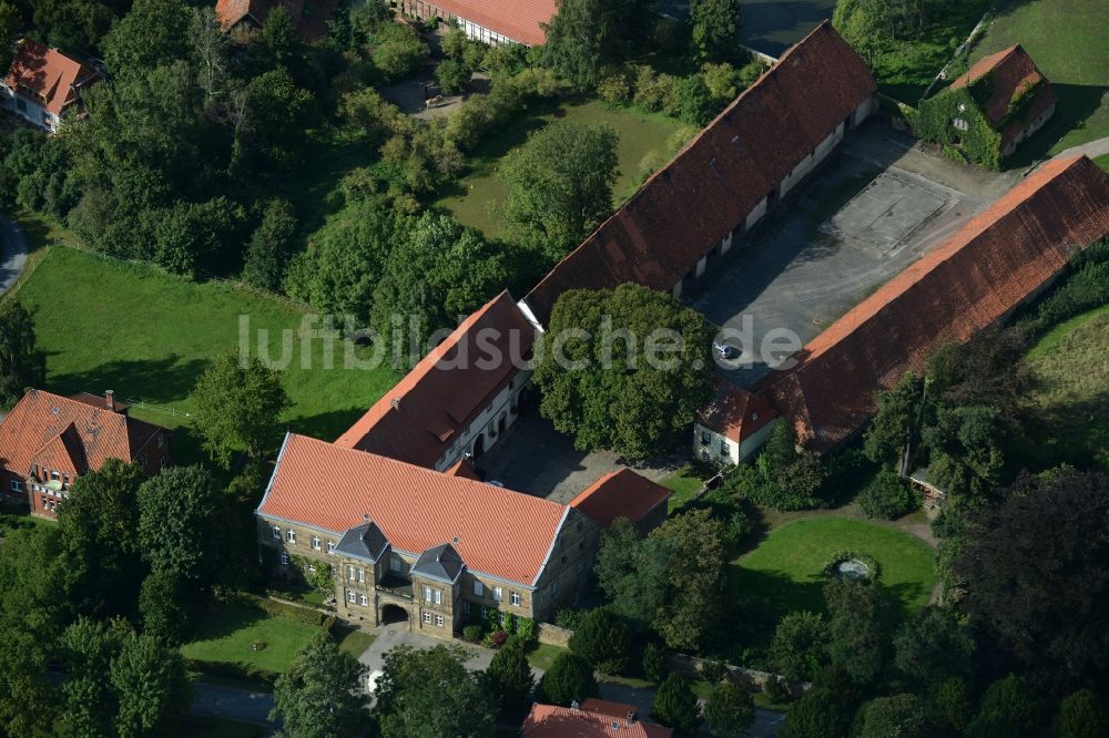 Luftaufnahme Stemmen - Rittergut in Stemmen im Bundesland Niedersachsen