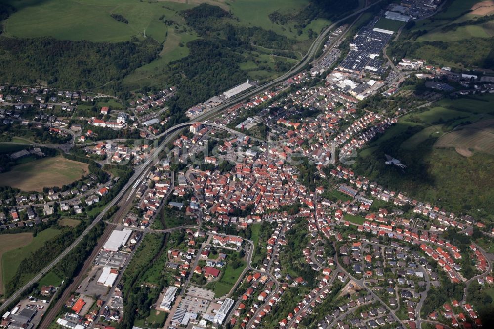 Rockenhausen Von Oben Rockenhausen Ist Eine Stadt Im Donnersbergkreis In Rheinland Pfalz 