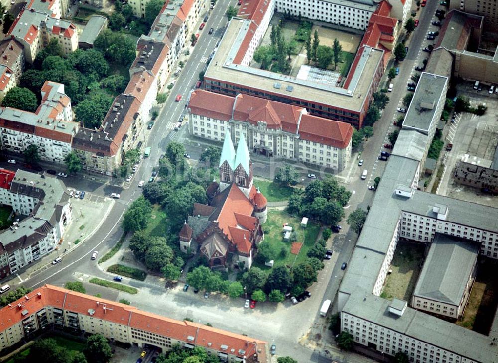 Luftaufnahme Berlin - Lichtenberg - Roedeliusplatz in Berlin-Lichtenberg