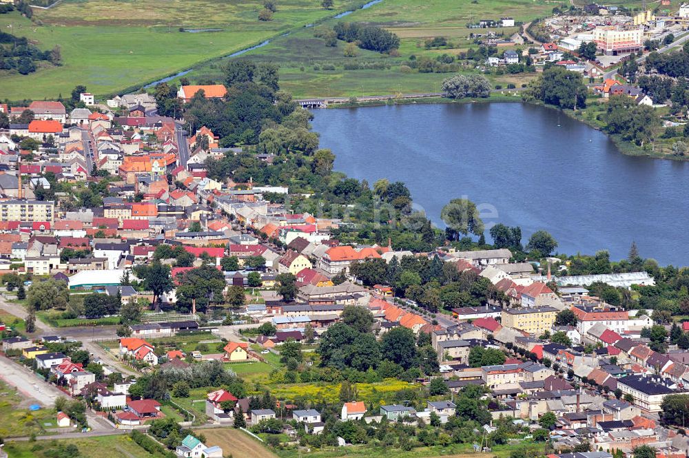 ROGASEN / ROGOZNO aus der Vogelperspektive: Rogasen in der Woiwodschaft Großpolen