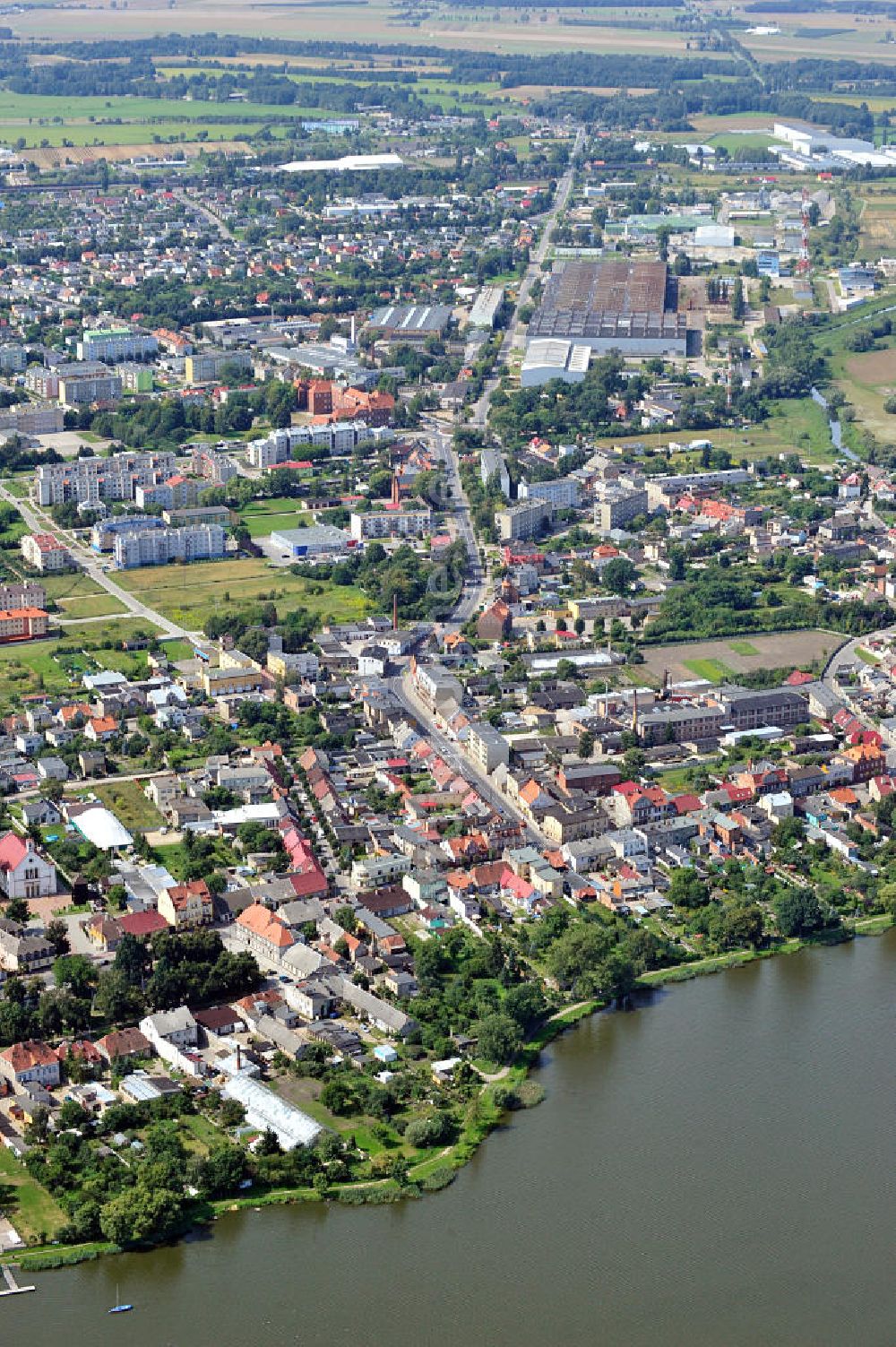 Luftaufnahme ROGASEN / ROGOZNO - Rogasen in der Woiwodschaft Großpolen