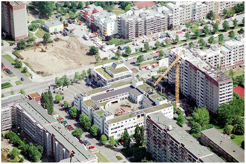 Berlin-Marzahn aus der Vogelperspektive: Rosenbeckerstrasse