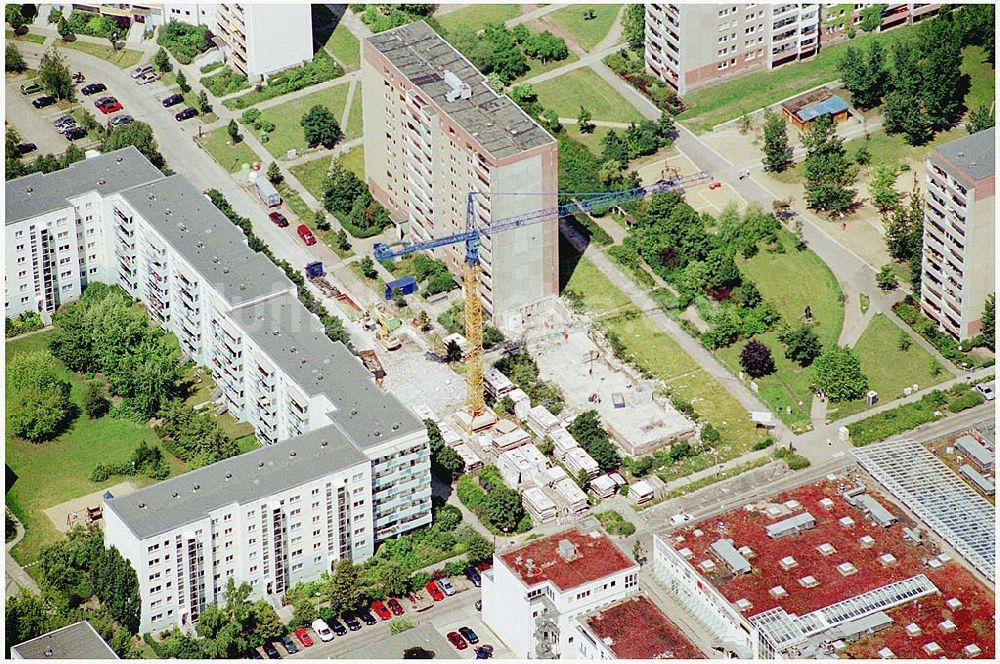 Luftaufnahme Berlin-Marzahn - Rosenbeckerstrasse