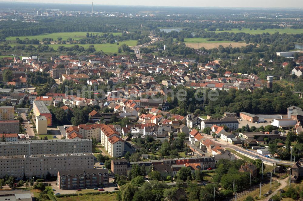 Luftaufnahme Dessau-Roßlau - Roßlau