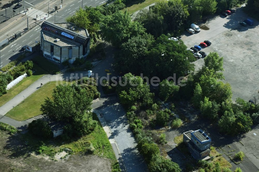 Luftaufnahme Leipzig - Roßplatz im Innenstadt- Zentrum in Leipzig im Bundesland Sachsen