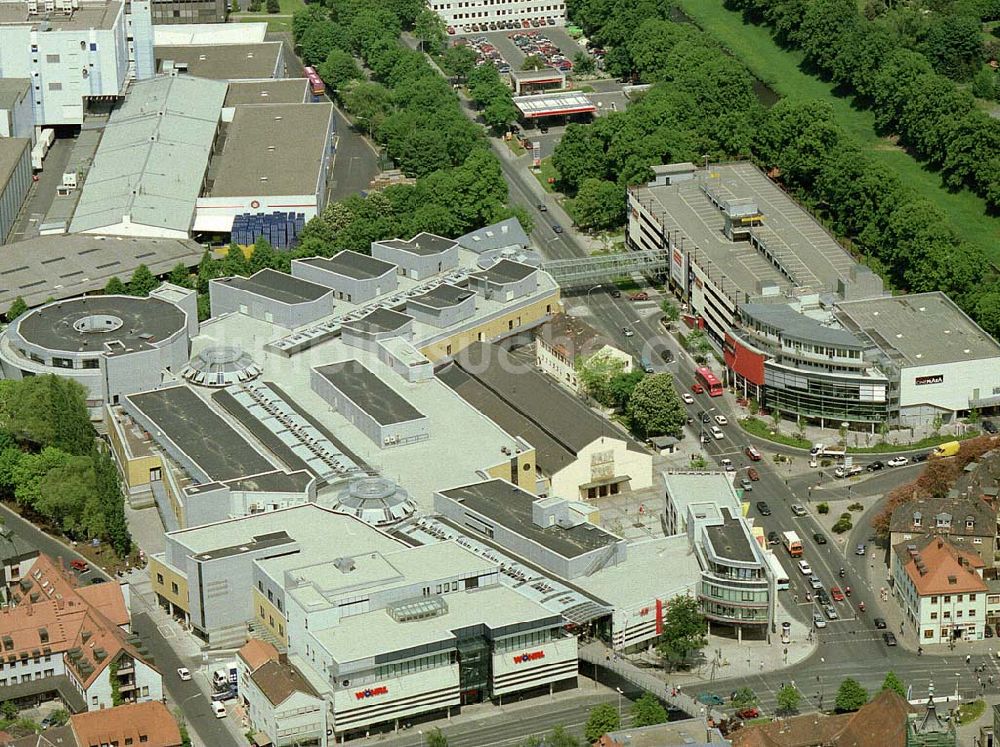 Luftaufnahme Bayreuth / Bayern - Rothmain-Center im Stadtzentrum von Bayreuth.