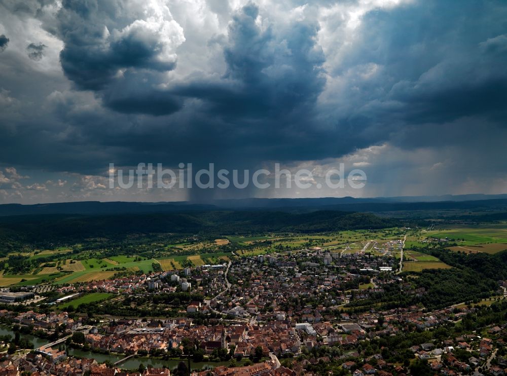 Luftbild Rottenburg - Rottenburg am Neckar im Bundesland Baden-Württemberg