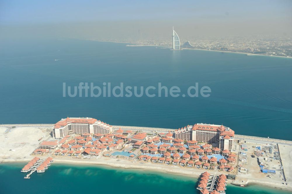 DUBAI / DUBAYY von oben - Royal Amwaj - Spa & Resort Hotel and Residences in Dubai