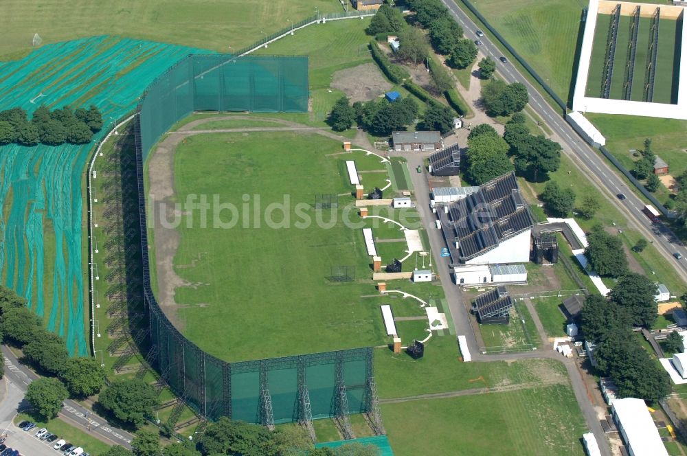 Luftaufnahme London - Royal Artillery Barracks London ein Austragungsort der Olympischen Spiele 2012