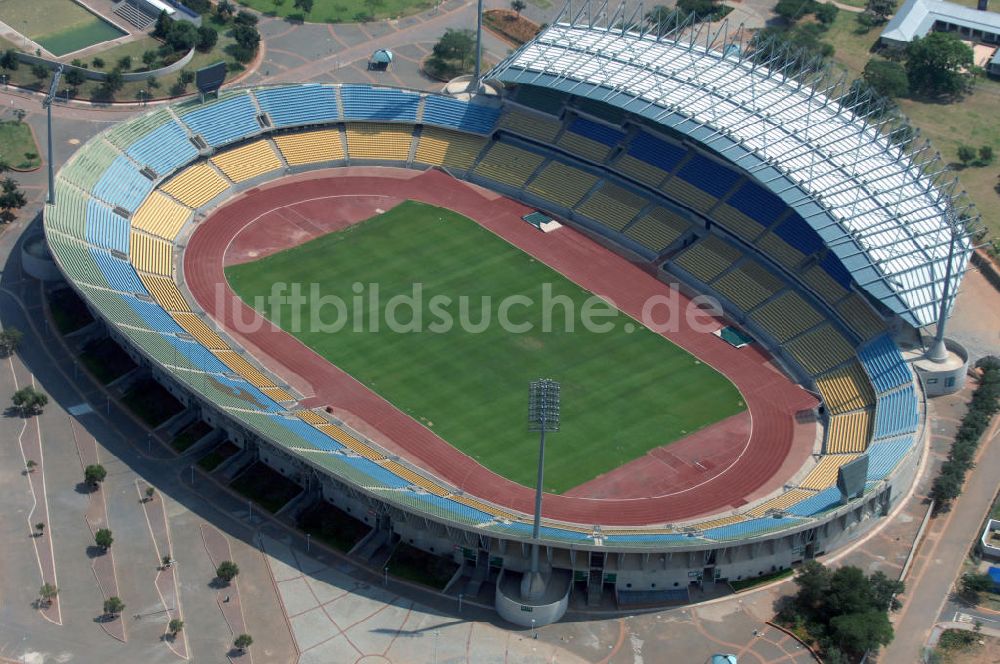 Rustenburg aus der Vogelperspektive: Royal Bafokeng Stadion / Stadium Rustenburg Südafrika / South Africa