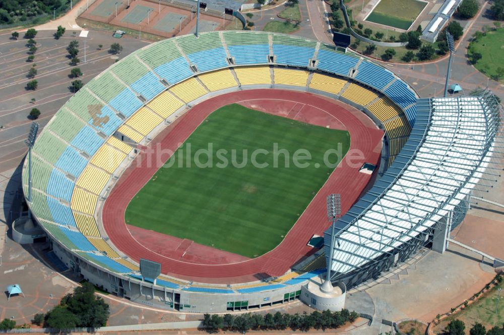 Luftbild Rustenburg - Royal Bafokeng Stadion / Stadium Rustenburg Südafrika / South Africa