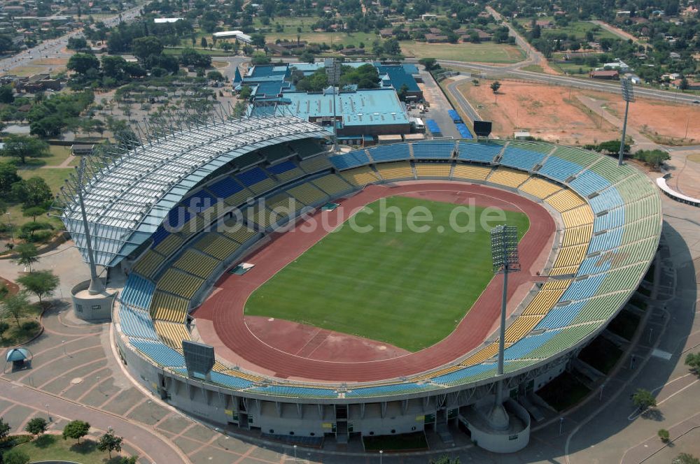 Rustenburg aus der Vogelperspektive: Royal Bafokeng Stadion / Stadium Rustenburg Südafrika / South Africa