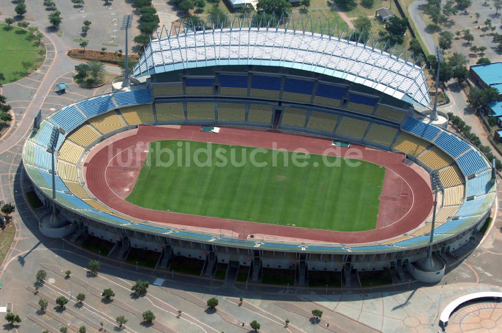 Luftbild Rustenburg - Royal Bafokeng Stadion / Stadium Rustenburg Südafrika / South Africa