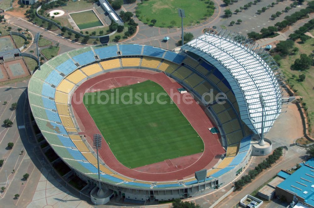 Luftaufnahme Rustenburg - Royal Bafokeng Stadion / Stadium Rustenburg Südafrika / South Africa