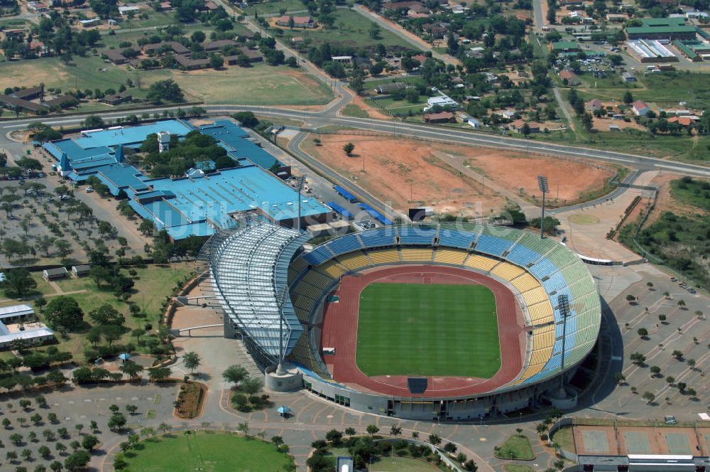 Rustenburg aus der Vogelperspektive: Royal Bafokeng Stadion / Stadium Rustenburg Südafrika / South Africa