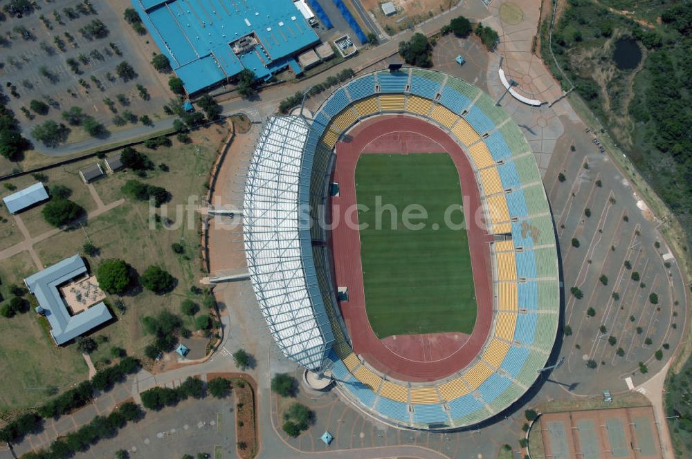 Rustenburg aus der Vogelperspektive: Royal Bafokeng Stadion / Stadium Rustenburg Südafrika / South Africa