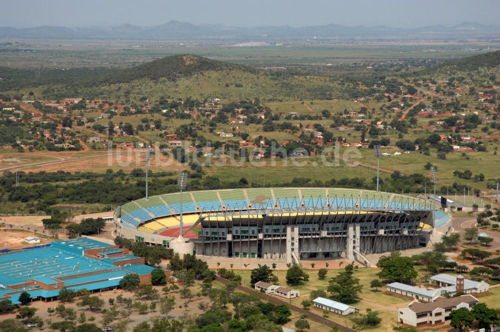 Luftbild Rustenburg - Royal Bafokeng Stadion / Stadium Rustenburg Südafrika / South Africa