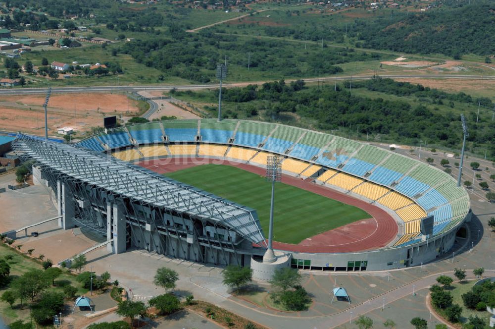 Rustenburg aus der Vogelperspektive: Royal Bafokeng Stadion / Stadium Rustenburg Südafrika / South Africa