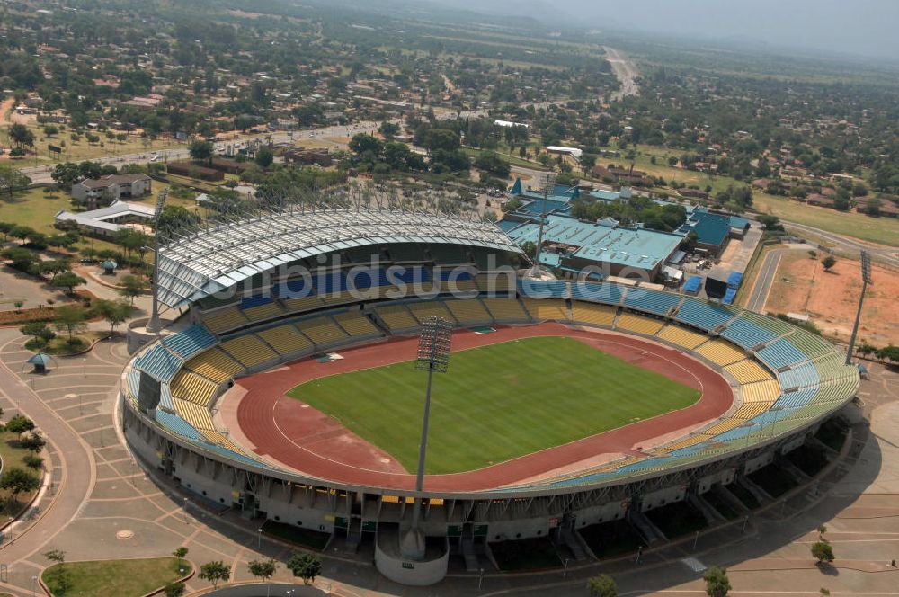 Rustenburg von oben - Royal Bafokeng Stadion / Stadium Rustenburg Südafrika / South Africa