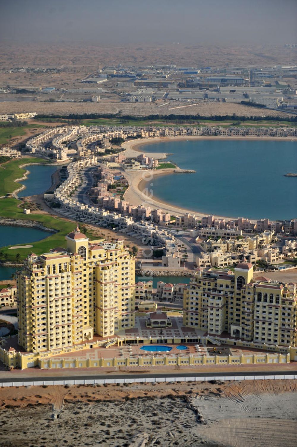 Luftaufnahme Ras Al Khaimah - Royal Breeze Residence in Ras Al Khaimah