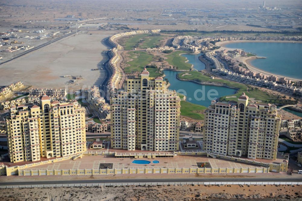 Ras Al Khaimah aus der Vogelperspektive: Royal Breeze Residence in Ras Al Khaimah