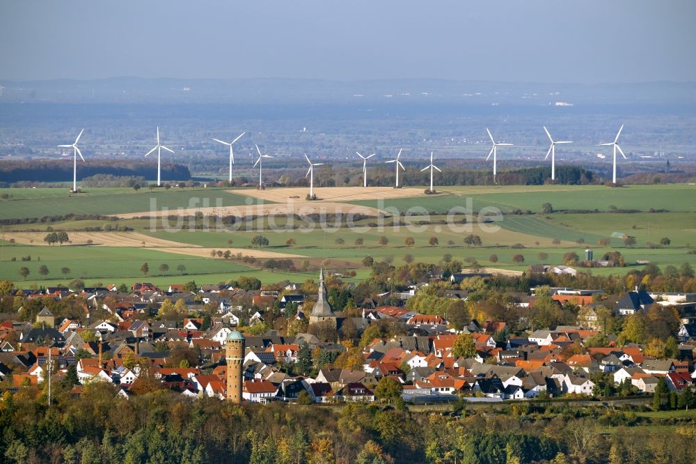 Luftbild Rüthen - Rüthen im Sauerland in Nordrhein-Westfalen