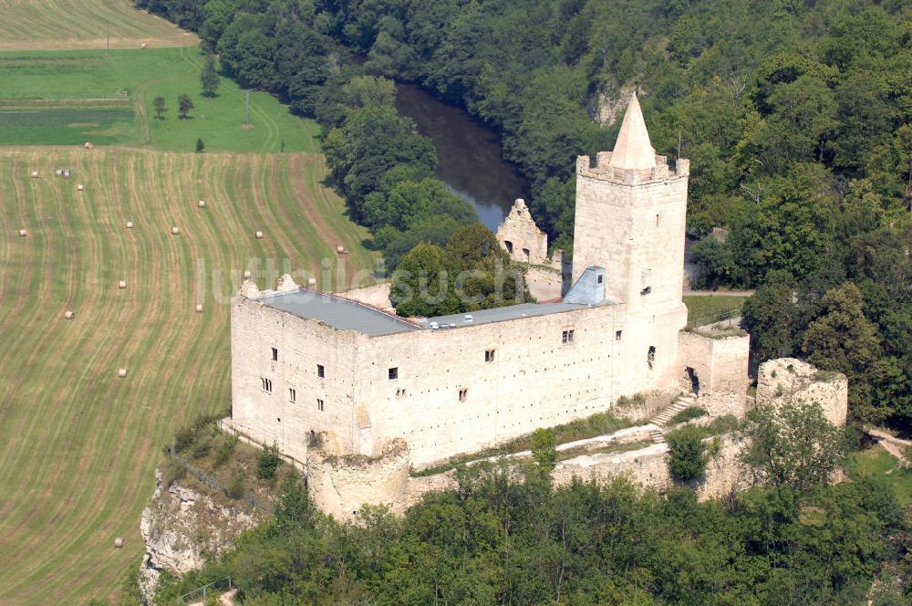 Luftaufnahme Bad Kösen - Rudelsburg (Bad Kösen)