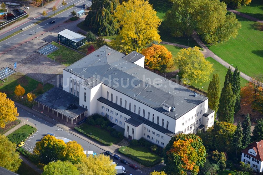 Bielefeld von oben - Rudolf-Oetker-Halle in Bielefeld im Bundesland Nordrhein-Westfalen