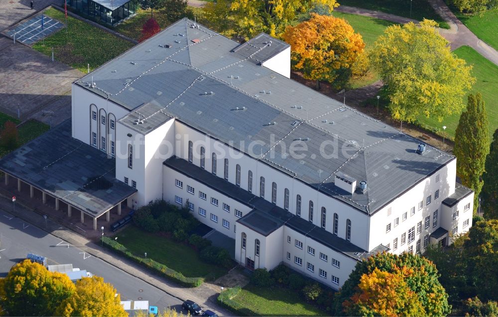 Bielefeld aus der Vogelperspektive: Rudolf-Oetker-Halle in Bielefeld im Bundesland Nordrhein-Westfalen