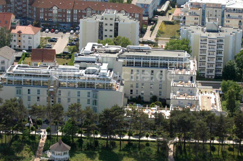 Luftbild Binz - Rugard Strandhotel / beach hotel in Binz