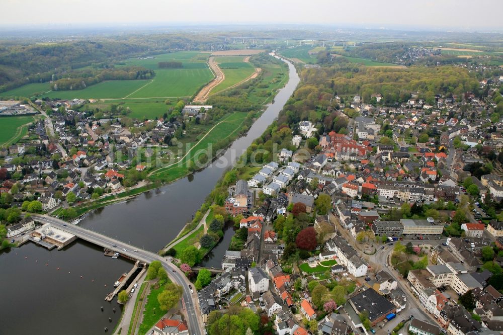 Essen von oben - Ruhr in Essen im Bundesland Nordrhein-Westfalen