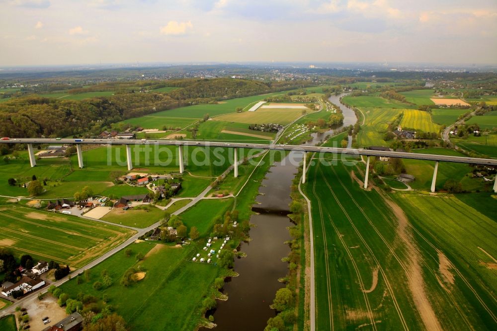 Essen aus der Vogelperspektive: Ruhr in Essen im Bundesland Nordrhein-Westfalen