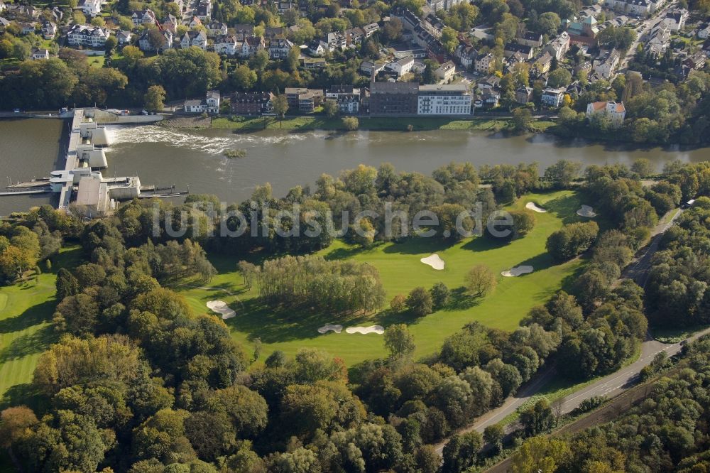 Luftbild Essen - Ruhr in Essen im Bundesland Nordrhein-Westfalen