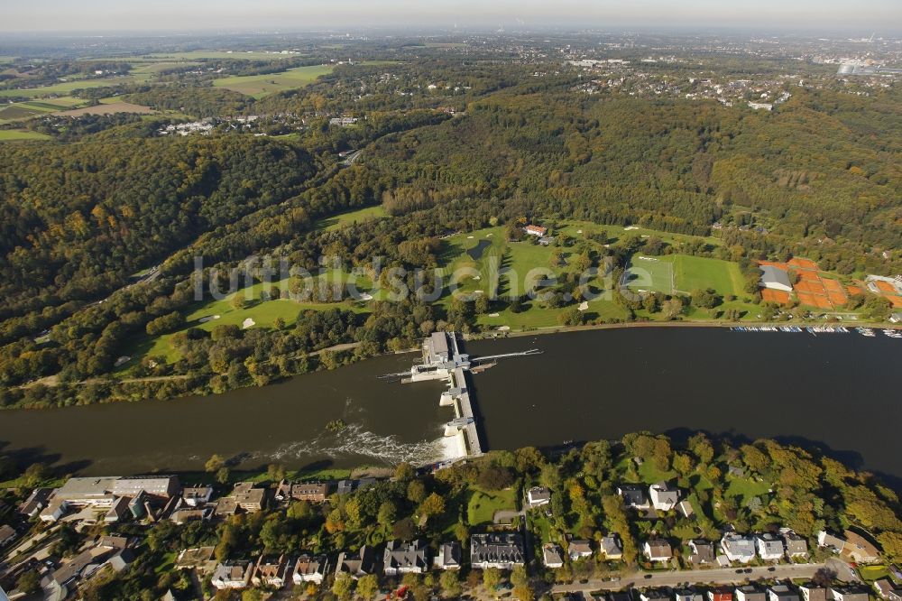 Essen aus der Vogelperspektive: Ruhr in Essen im Bundesland Nordrhein-Westfalen