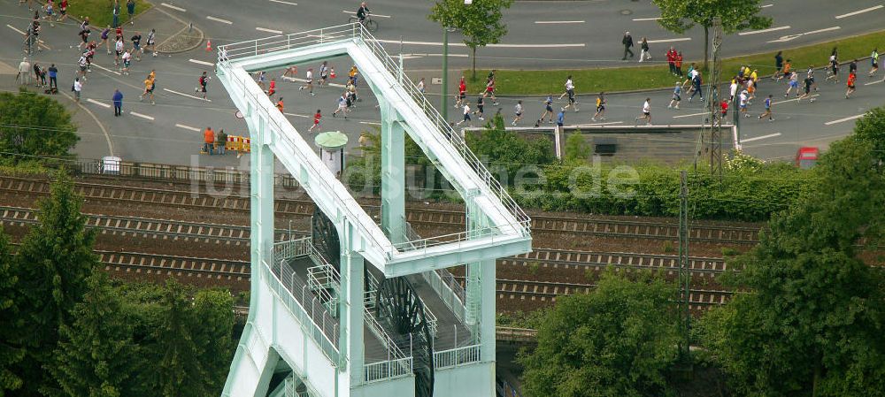 Bochum von oben - Ruhr marathon Bochum