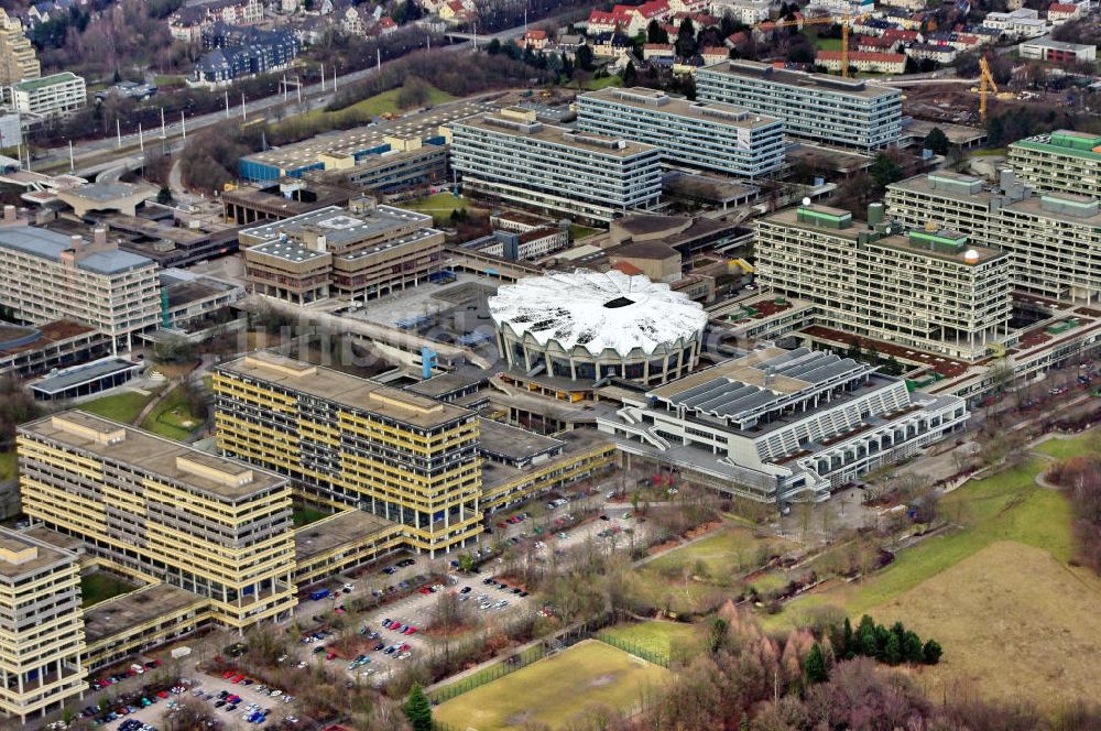 BOCHUM aus der Vogelperspektive: Ruhr-Universität Bochum (RUB) in Bochum