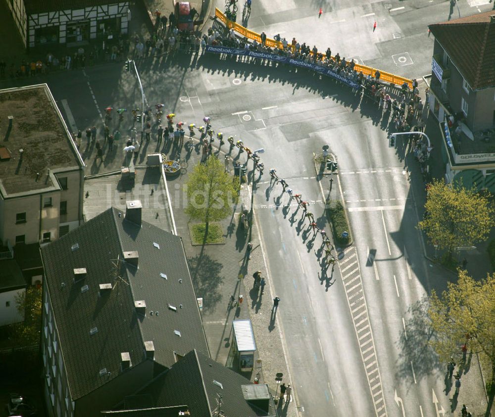 Luftbild Bochum - Ruhrmarathon Bochum