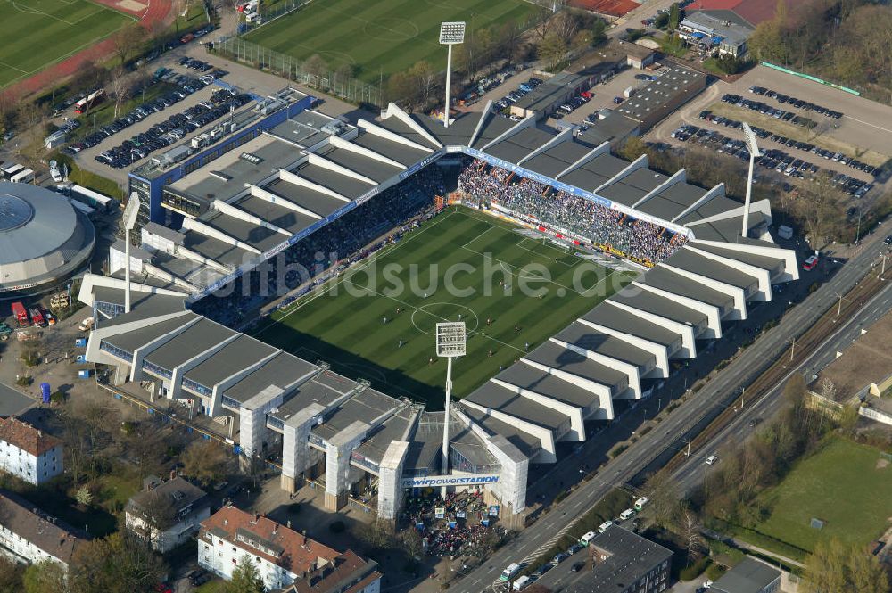 Bochum von oben - Ruhrstadion Bochum