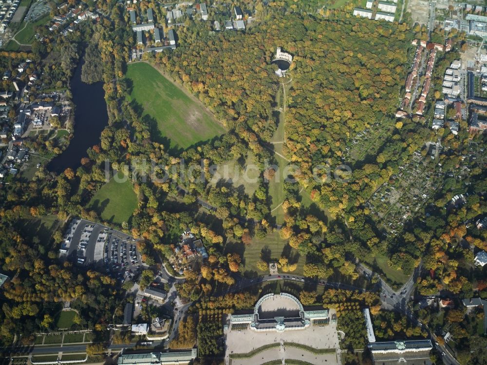 Potsdam aus der Vogelperspektive: Ruinenberg in Potsdam im Bundesland Brandenburg