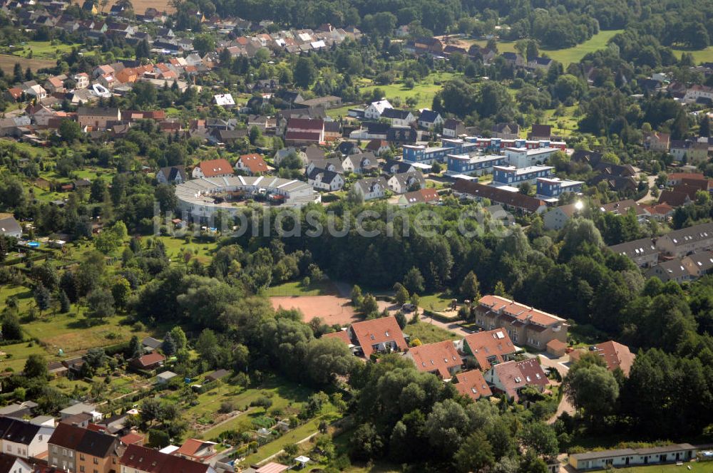 Dessau-Roßlau aus der Vogelperspektive: rundling-rls